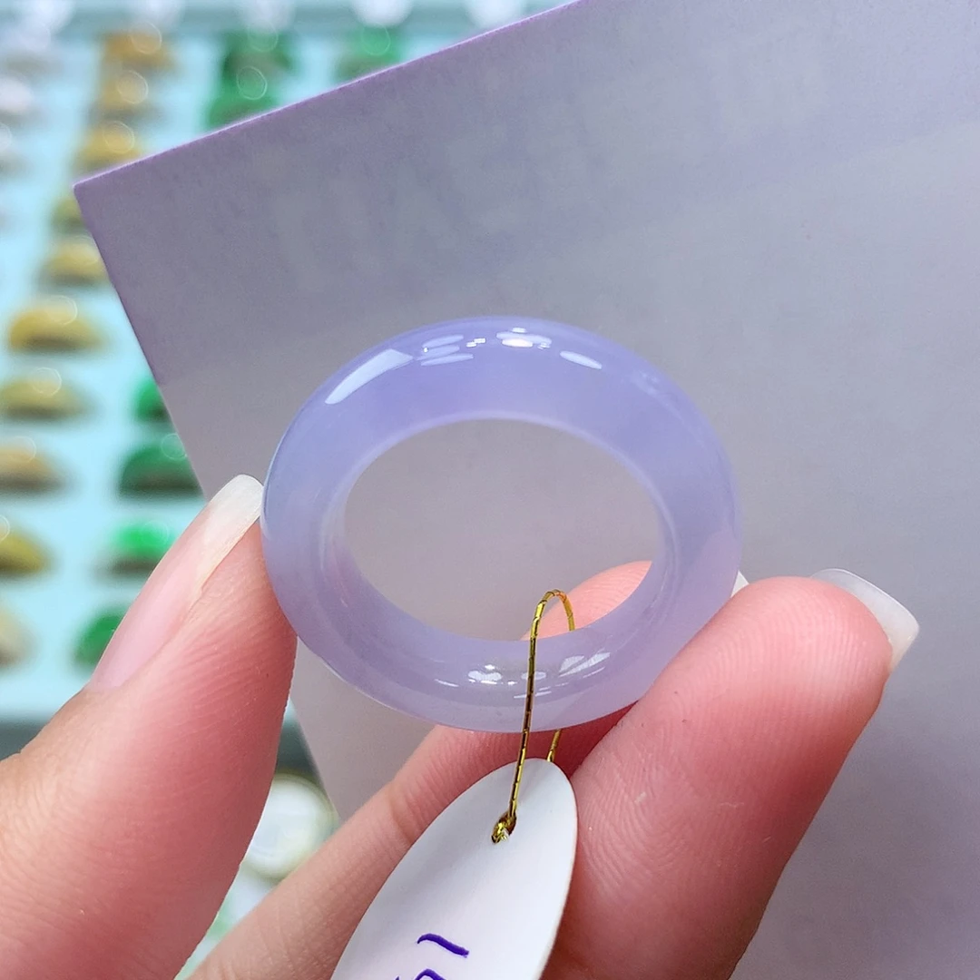 未镶嵌戒指翡翠15圈