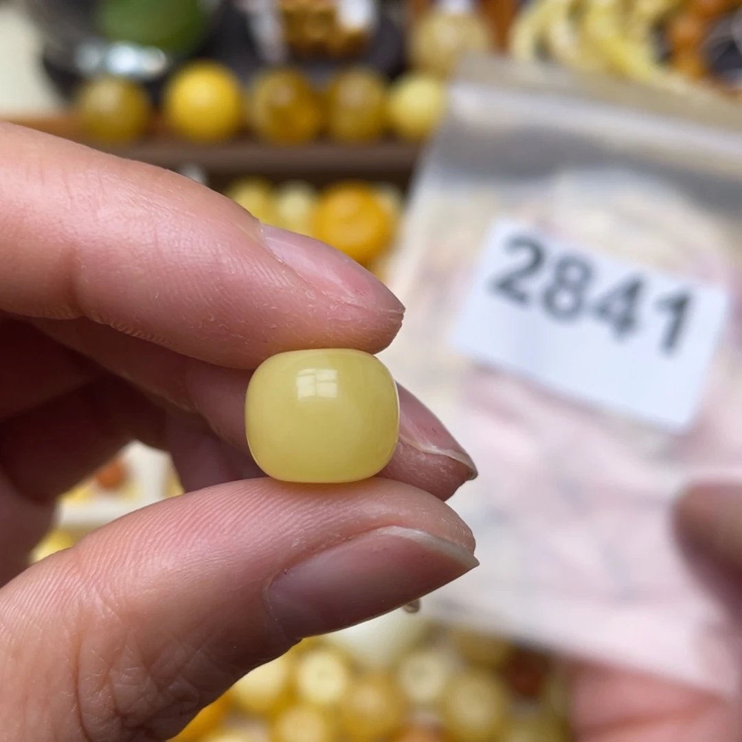 蜜蜡珠宝奇石未镶嵌皮坑12