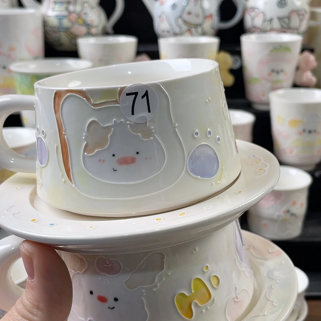 m***r漫甜手工陶瓷杯子71