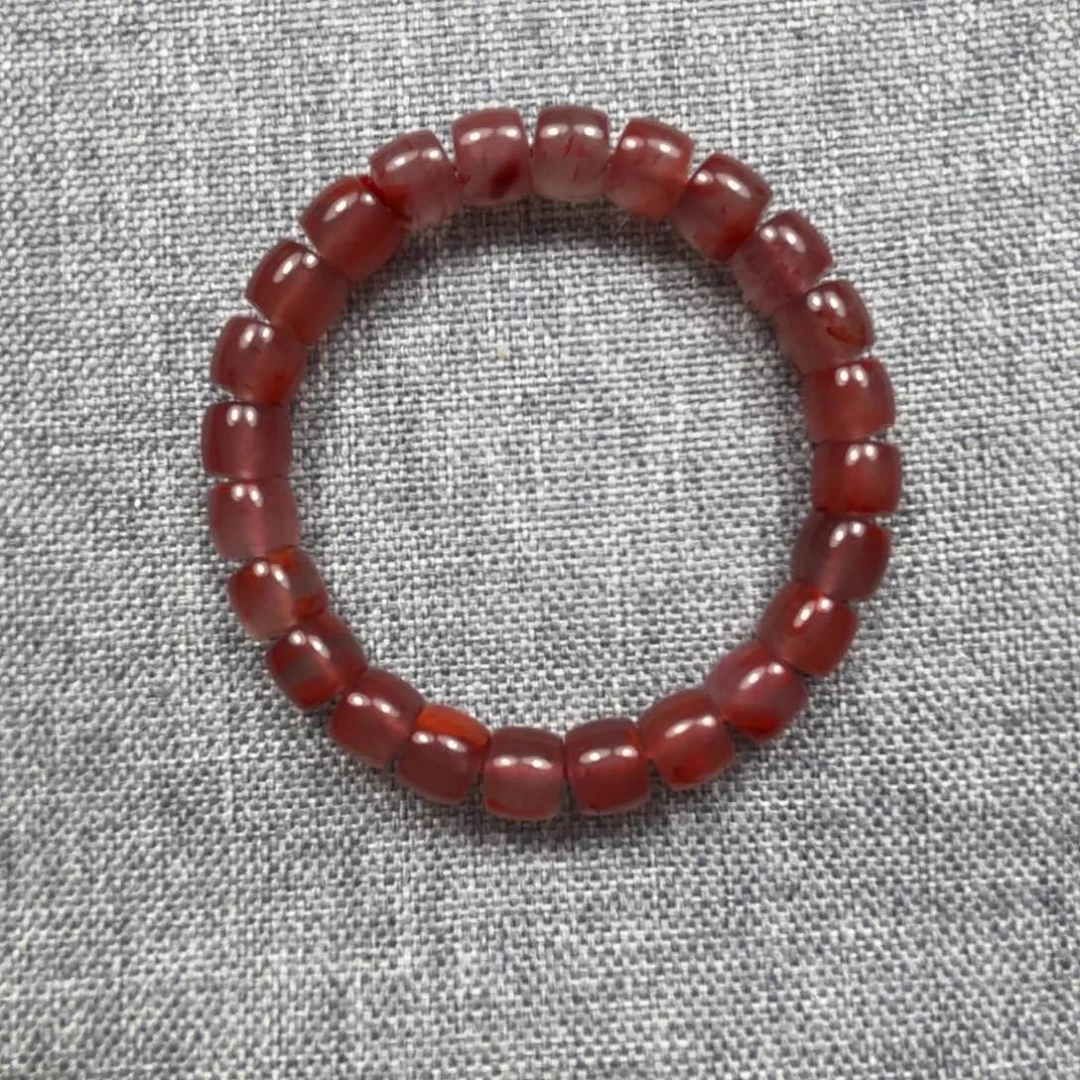 南红玛瑙颈饰合金