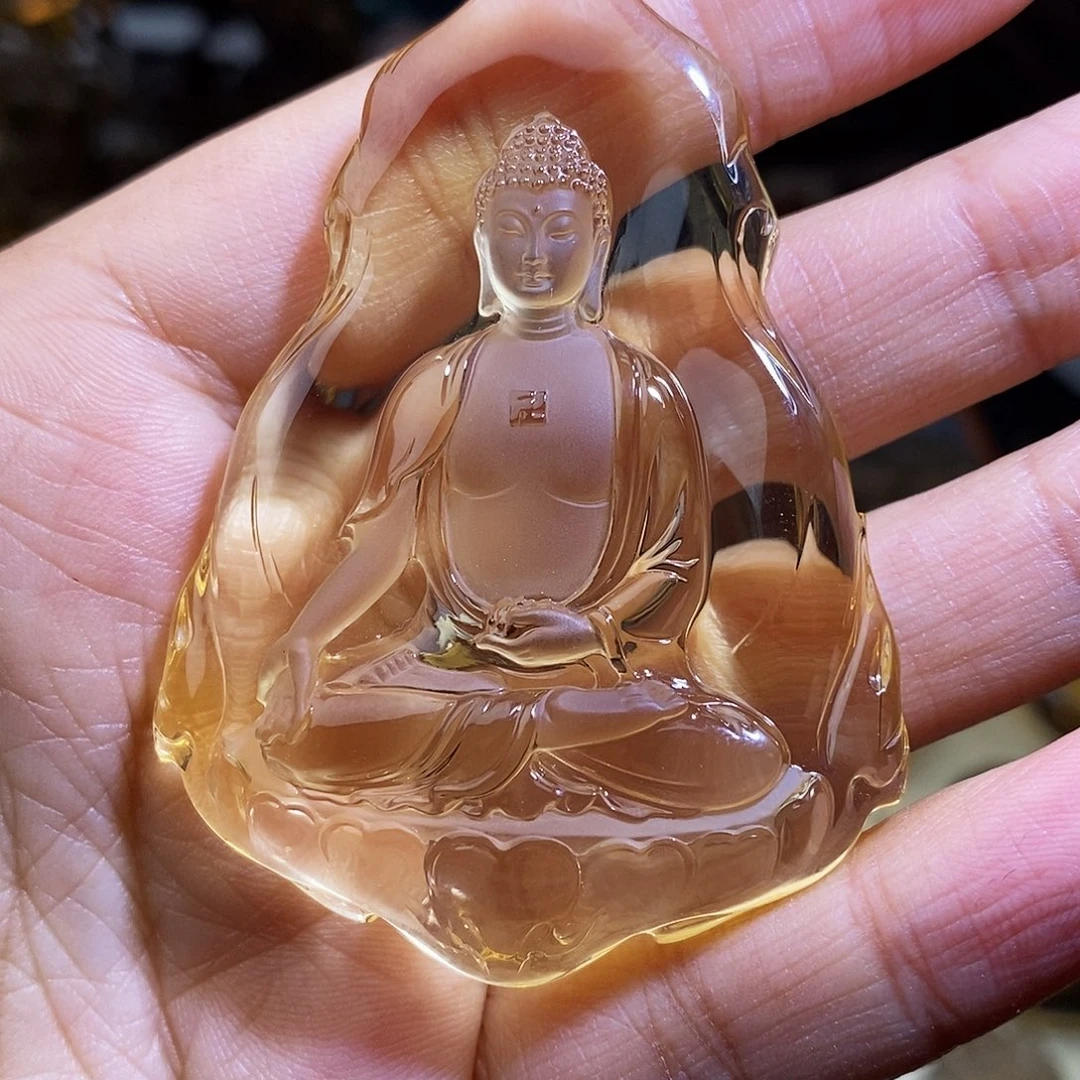 水晶吊坠未镶嵌日**辉吊坠