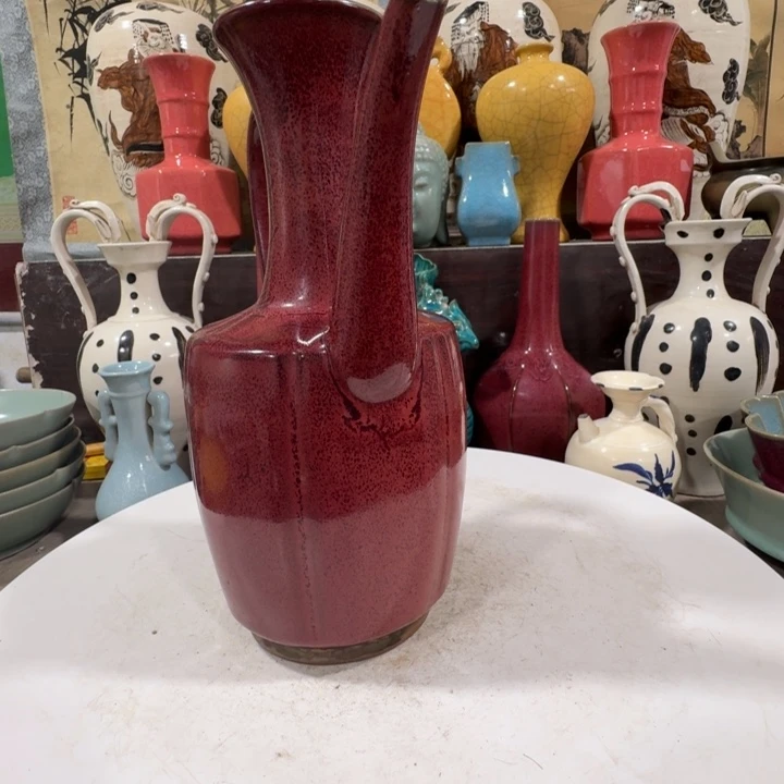 瓷片手工制作陶瓷摆件