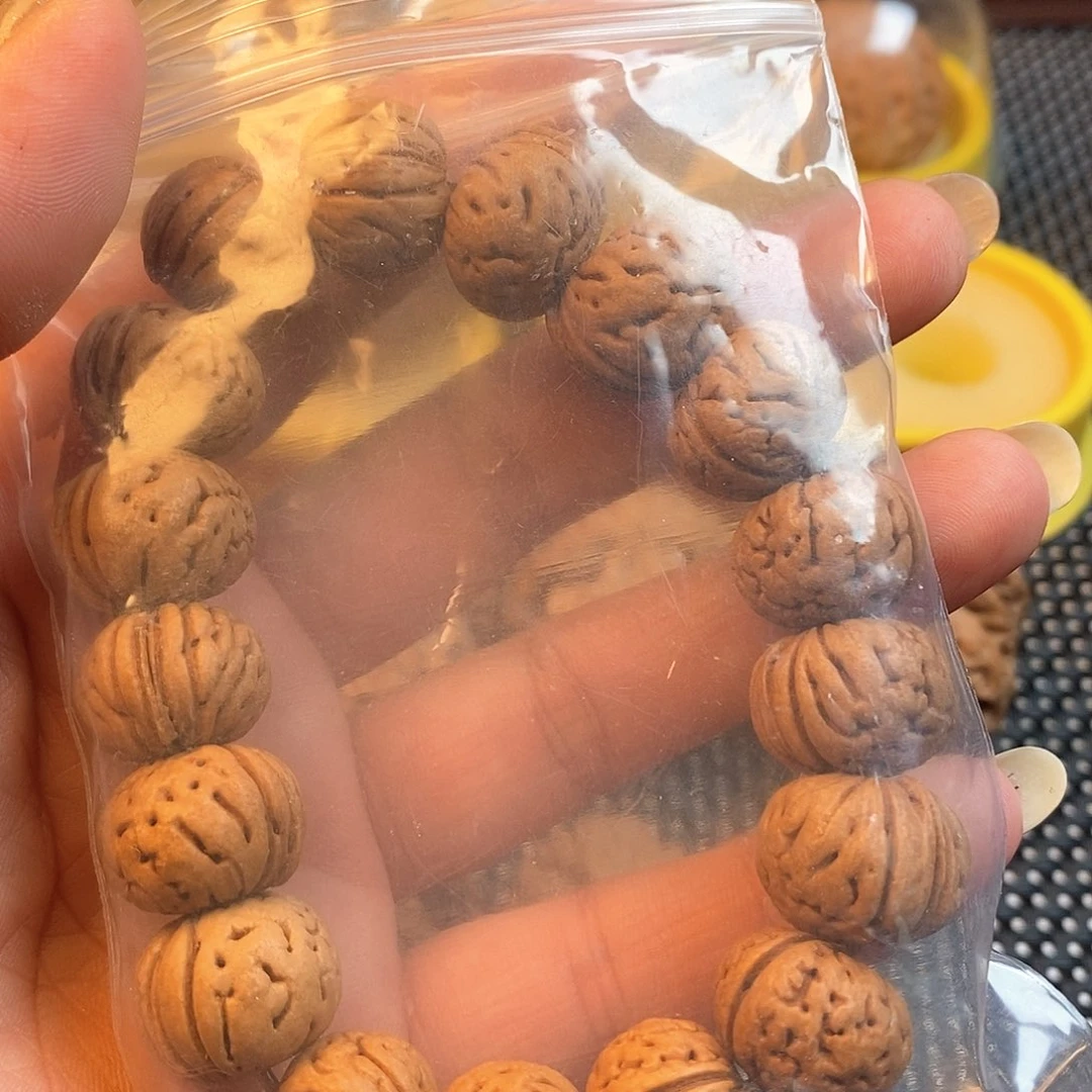 文玩核桃吊坠17尺桃核手串