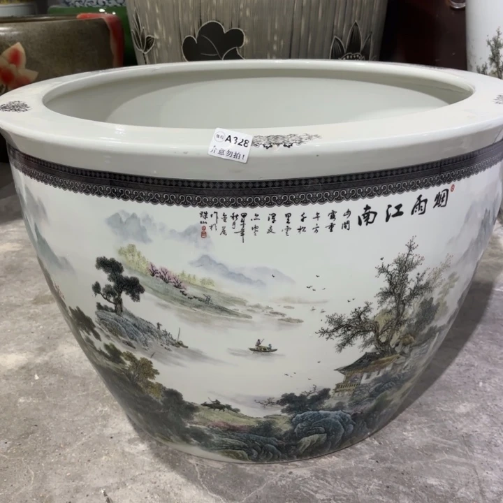 陶瓷鱼缸微瑕尺寸73-52