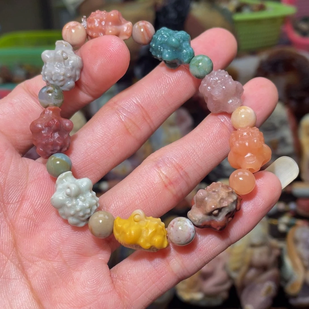 未镶嵌手串石英质玉