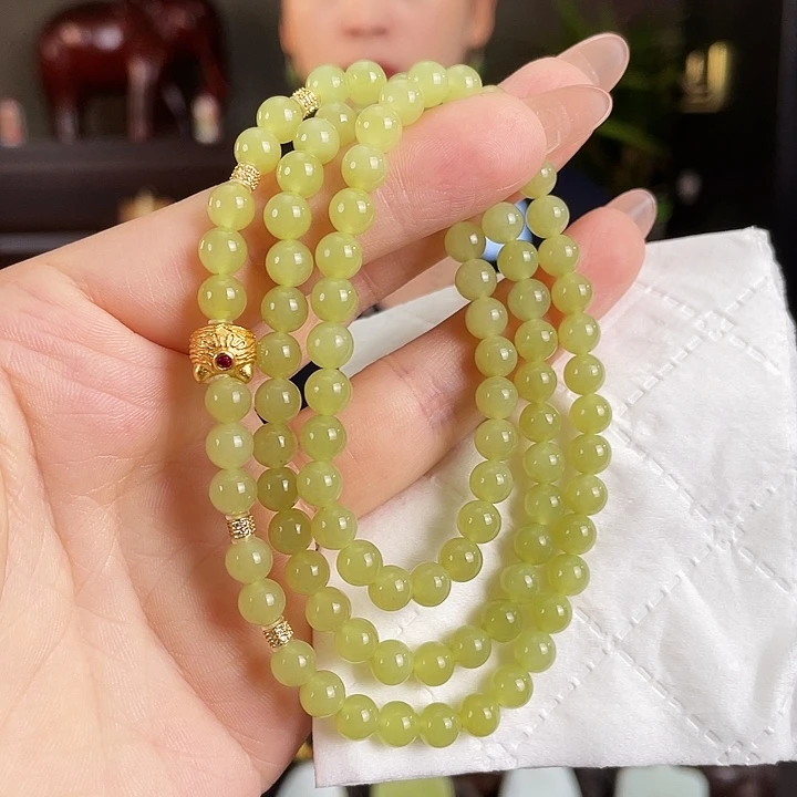 和田玉未镶嵌颈饰定制发货