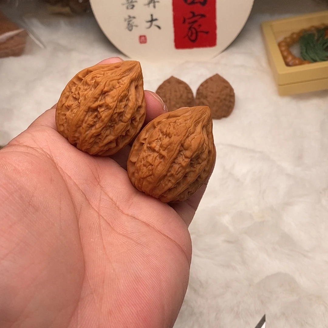 吊坠文玩核桃35.5瓷瓶鸭嘴