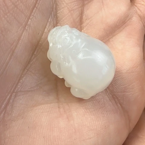 和田玉颈饰未镶嵌定制7.4g左右