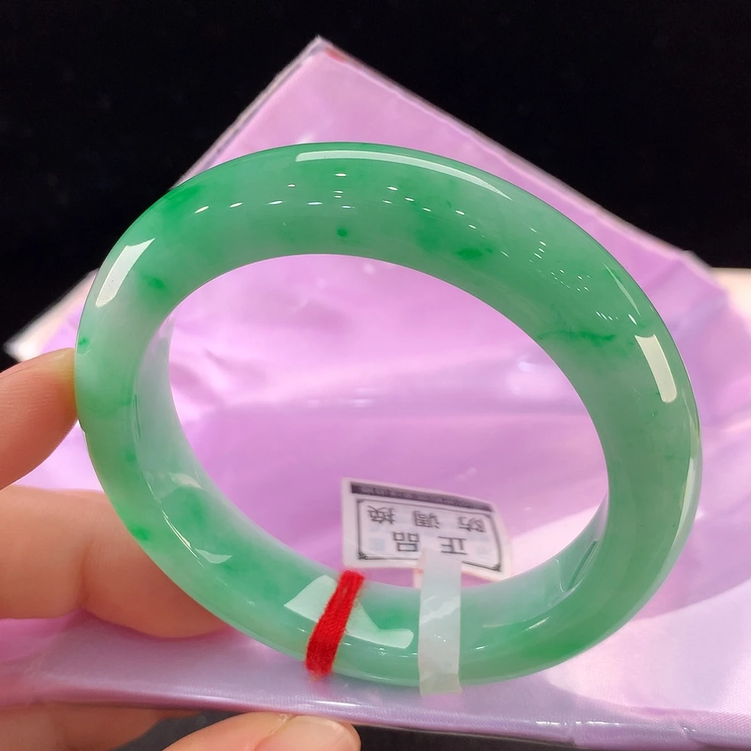 翡翠未镶嵌手镯0391