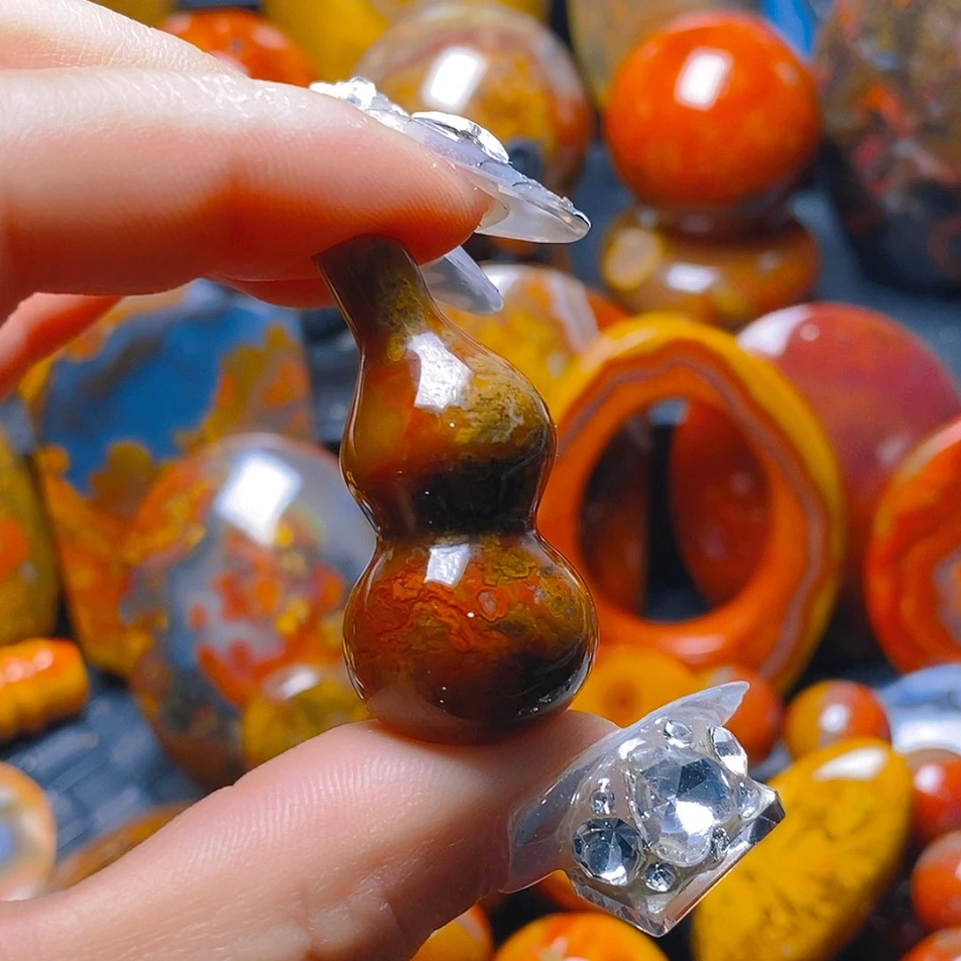 玛瑙/玉髓颈饰未镶嵌Y*