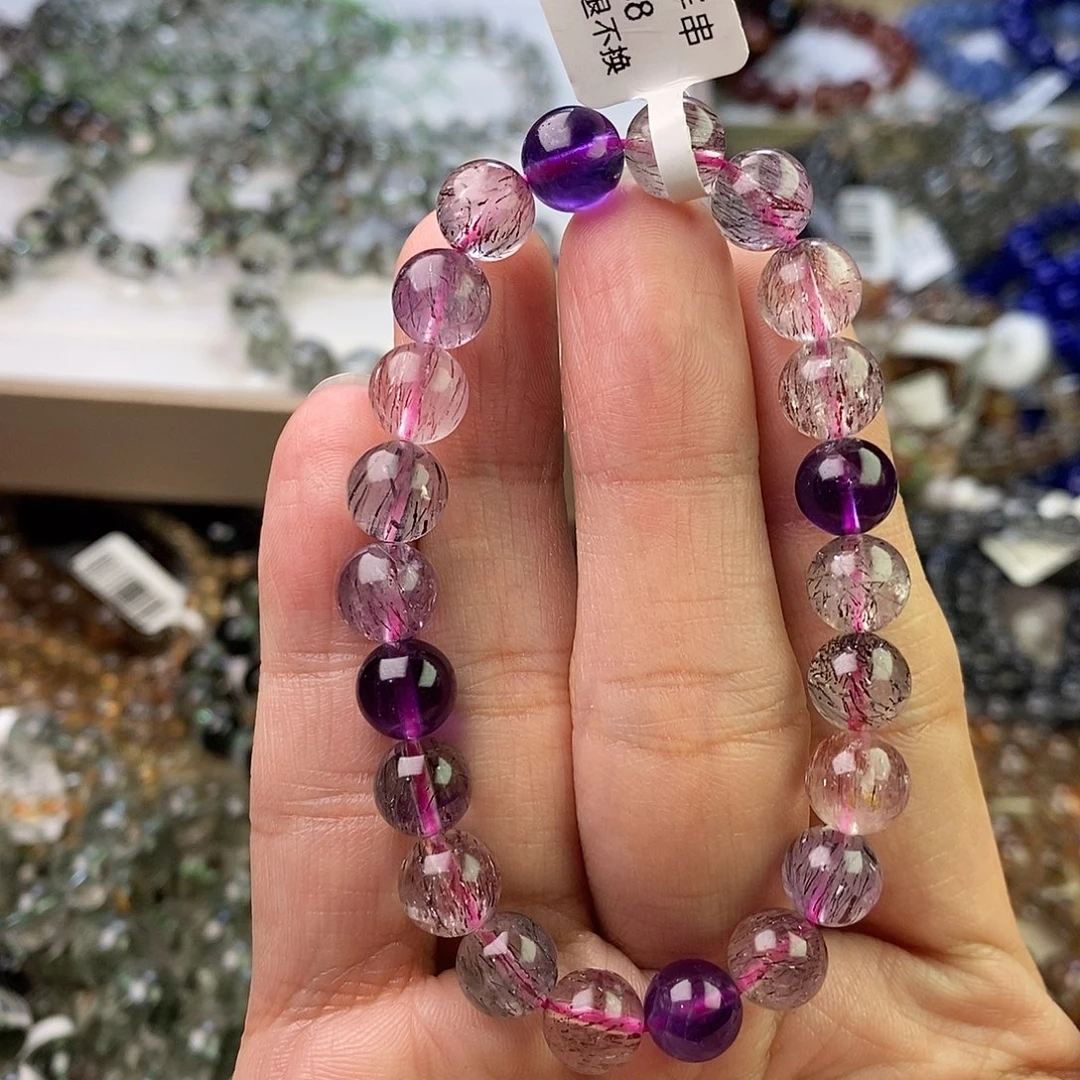 水晶手串未镶嵌随*卡8