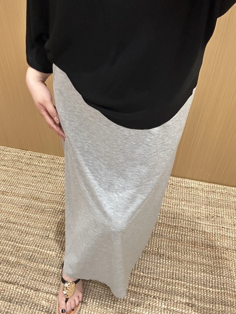 TAOJIAFAMILY【纯色半身裙】夏天穿搭夏季显瘦休闲大码半裙SRS0002