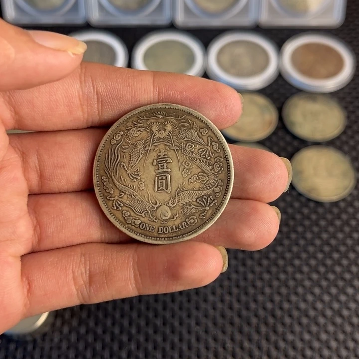 金属大头龙洋船洋工艺品