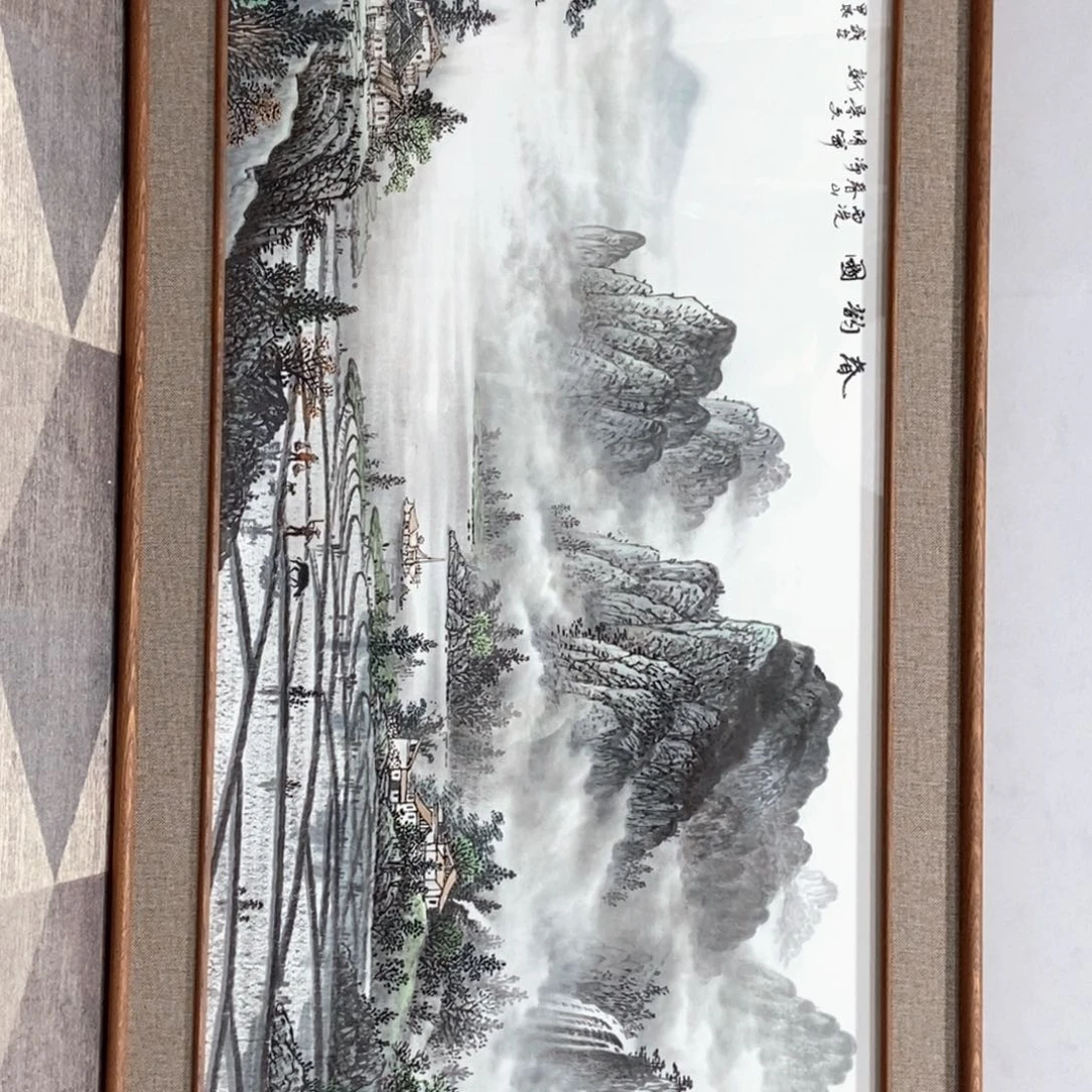 国画益*斋杜平小六精品佳作带框