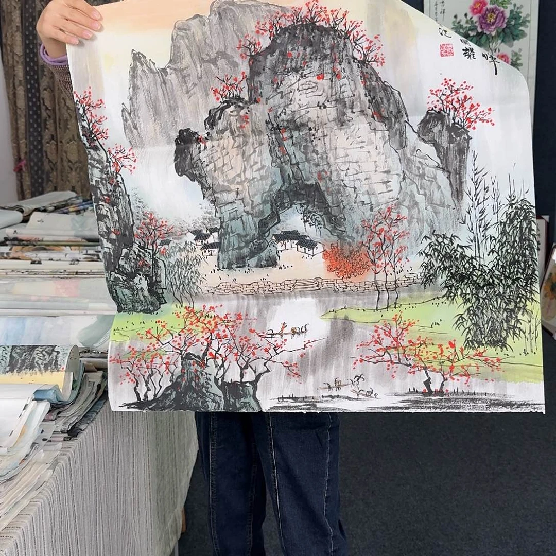 纯手绘的好看作品