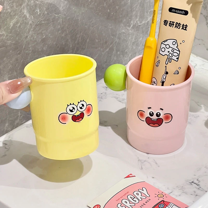 家用学生2025新款宿舍洗漱儿童可爱刷牙杯子情侣新房子入住用品