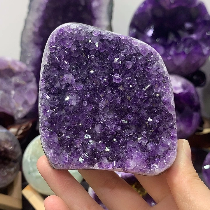 未镶嵌珠宝半成品紫晶