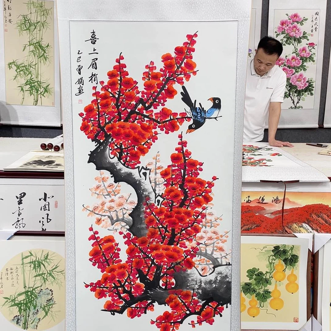 国画手绘作品手绘作品