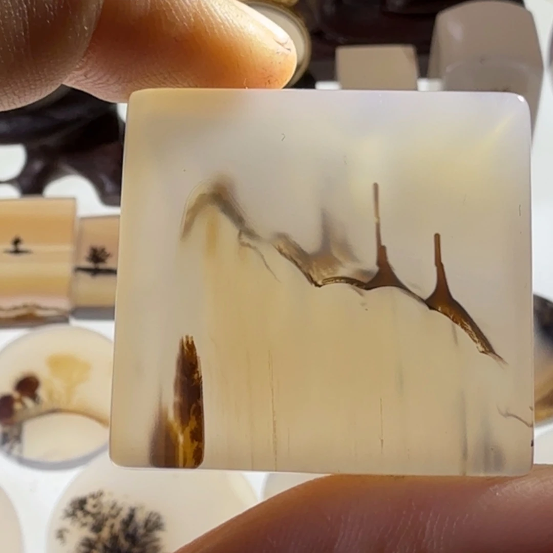 玛瑙/玉髓未镶嵌珠宝半成品