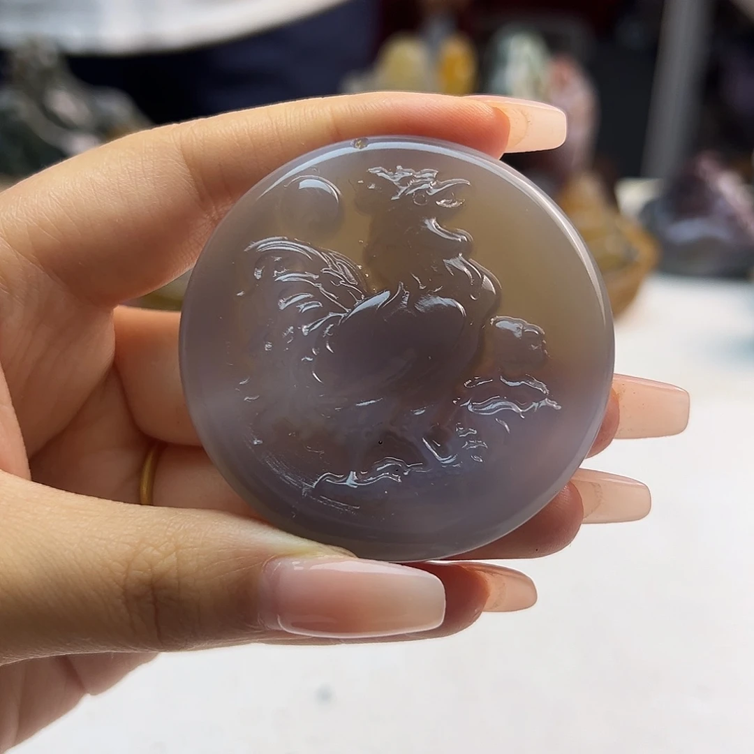 玛瑙/玉髓未镶嵌项链