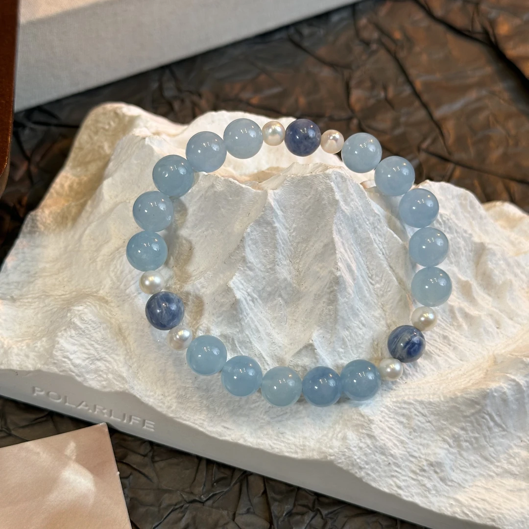 【蓝色传说】天然水晶原创小众设计