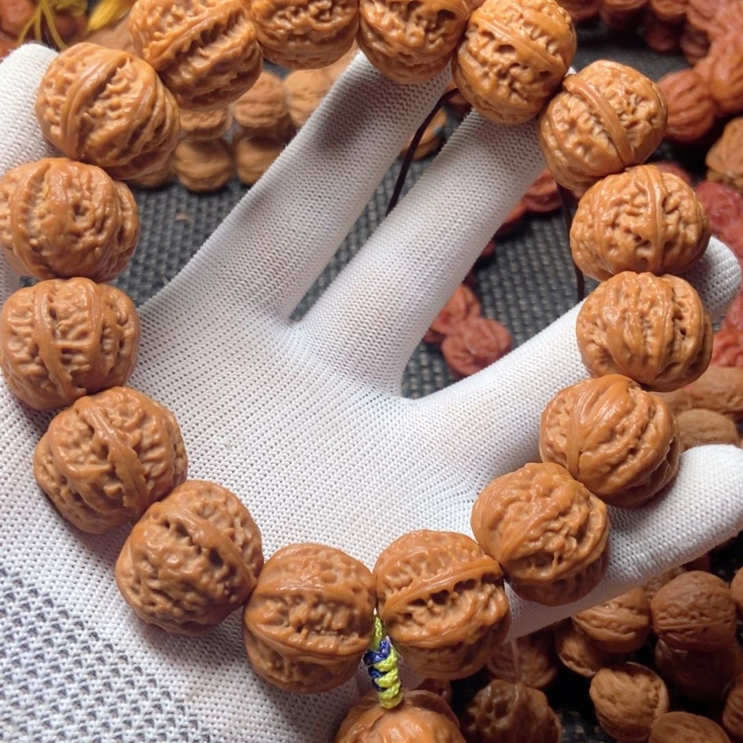 文玩核桃手串京八棱手持