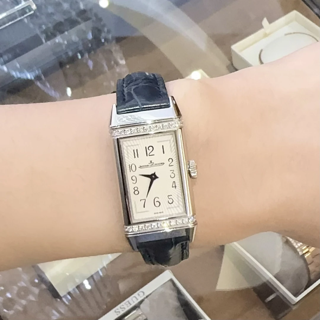 99新 Jaeger-LeCoultre/积家 麦麦推荐 翻转Q3288420女表21年