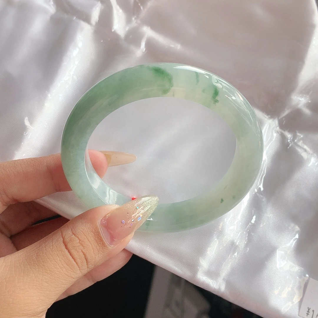 未镶嵌手镯翡翠54 天然缅甸a货翡翠2803