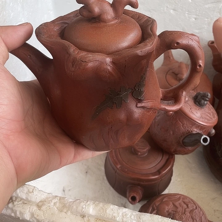 紫砂茶壶紫砂壶大家都知道喜欢紫砂
