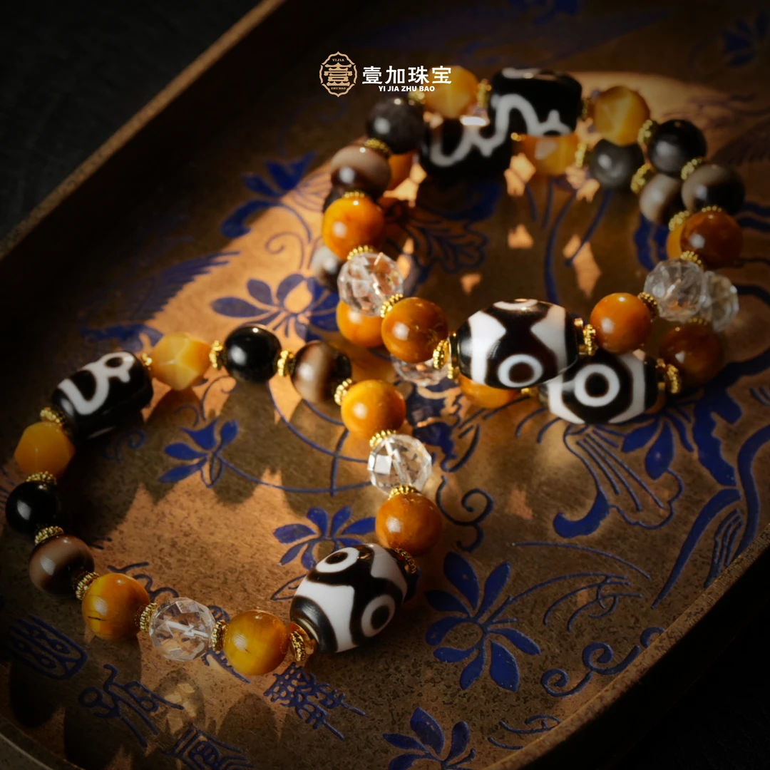 壹加林妹妹 | 玛瑙三眼老头手串多样性发其一