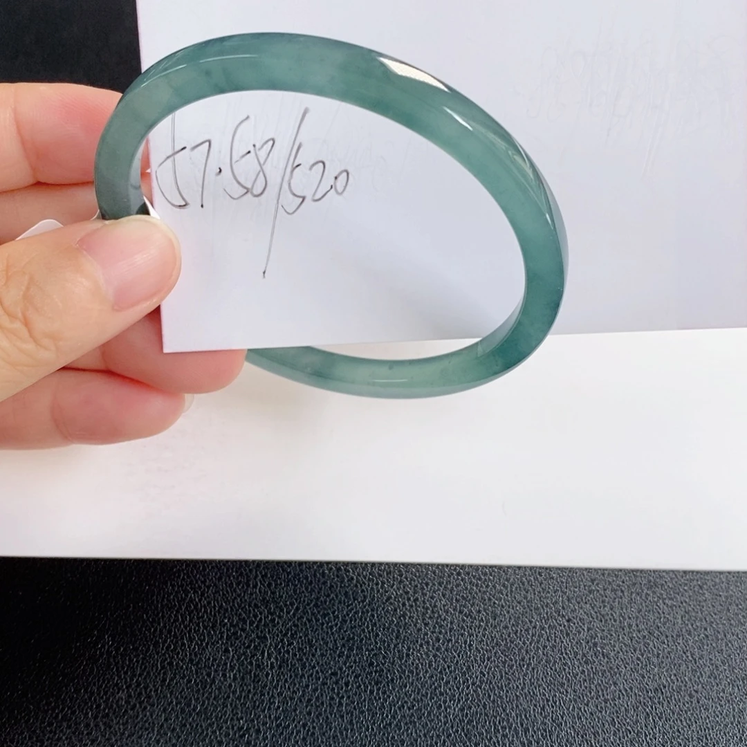 翡翠未镶嵌手镯天然翡翠