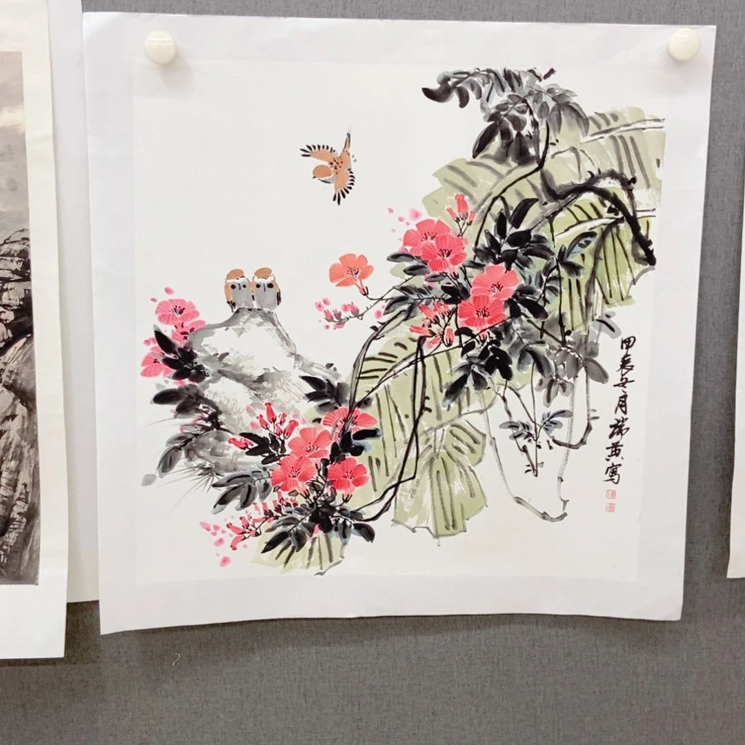 呆***叮国画手写手绘国画91