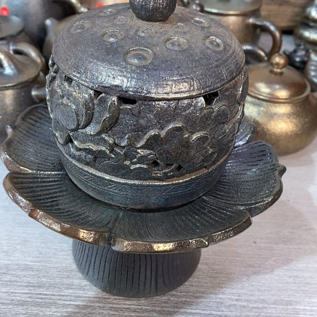 紫***华云南建水紫陶柴烧微瑕特价壶