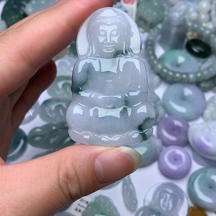 翡翠未镶嵌颈饰天然翡翠