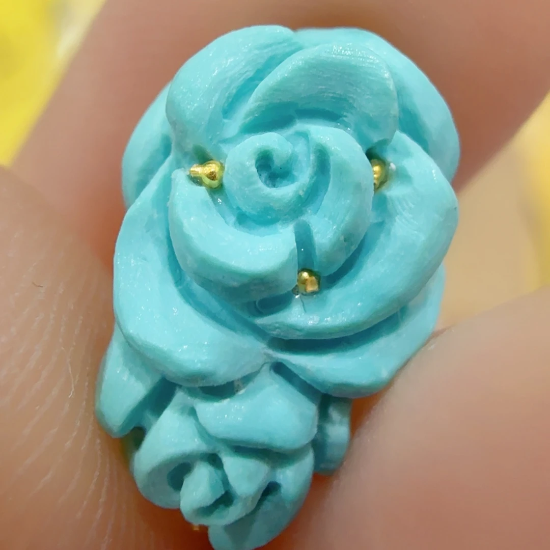 绿松石未镶嵌珠宝奇石