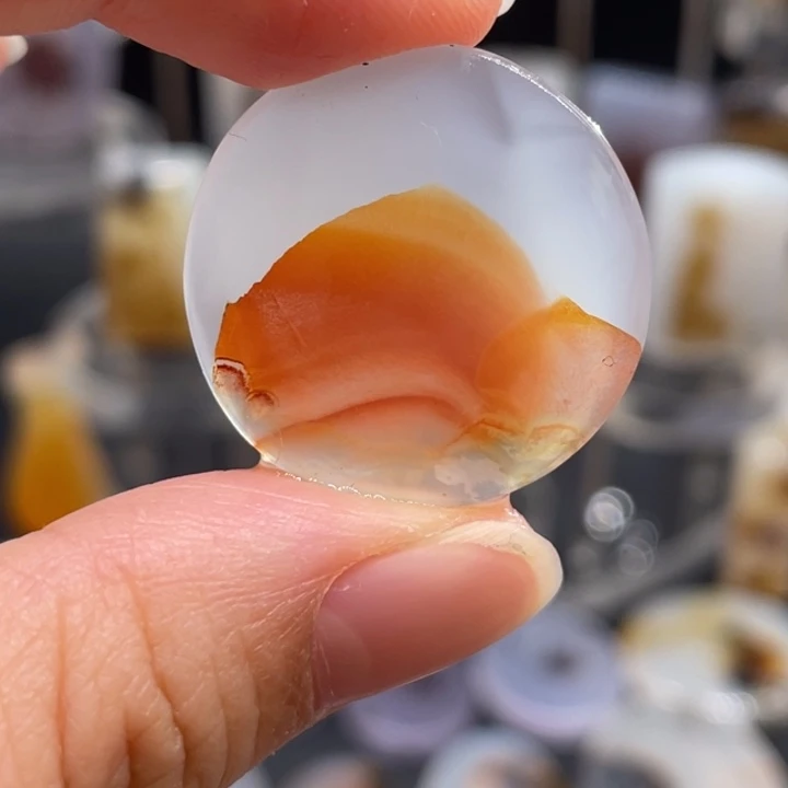 玛瑙/玉髓合金珠宝半成品