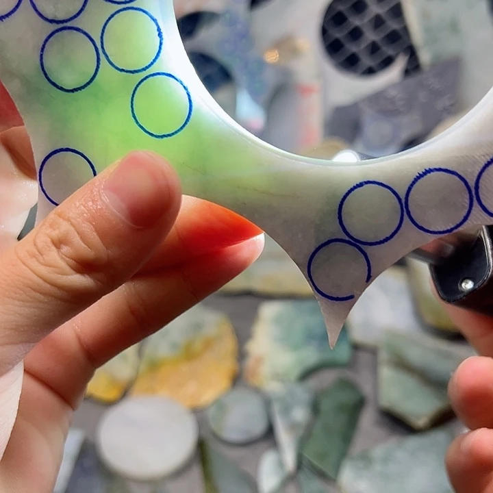 翡翠未镶嵌颈饰纯天然缅甸翡翠