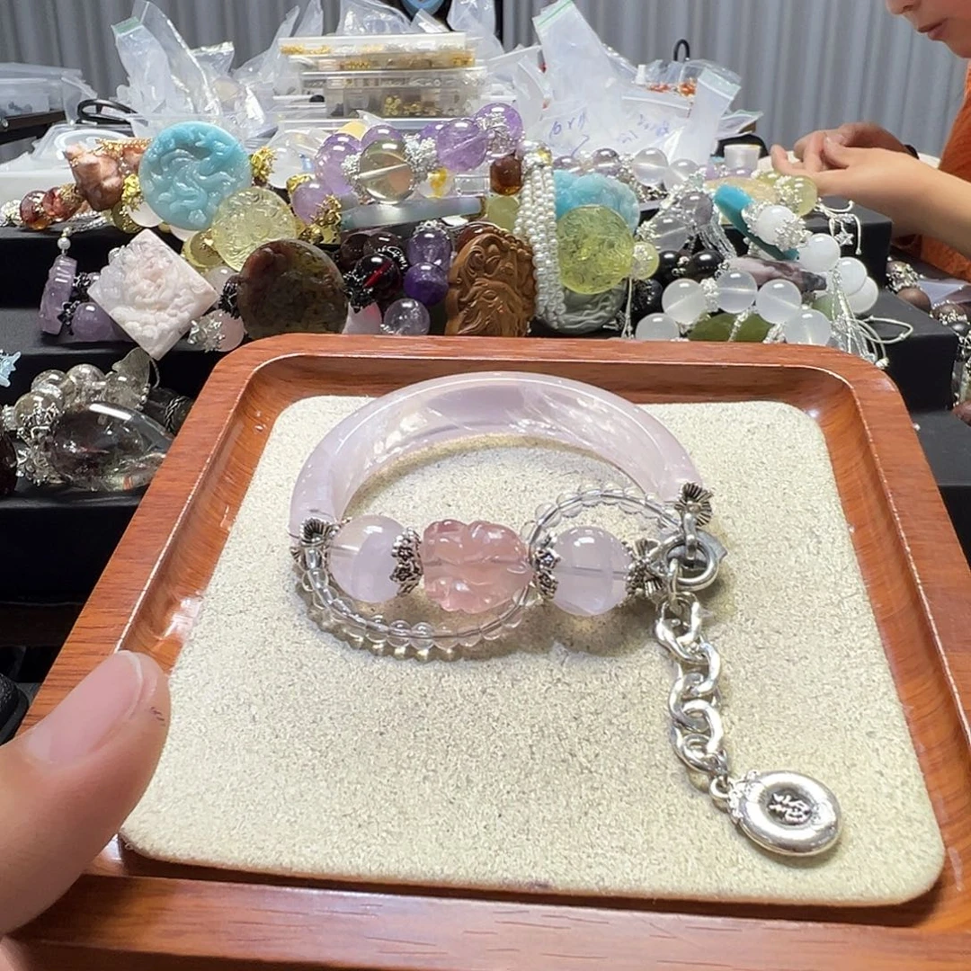 手链水晶未镶嵌水晶手链