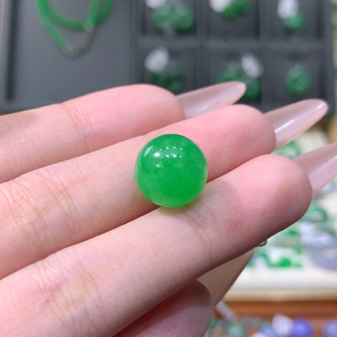 翡翠戒指未镶嵌12.1直径