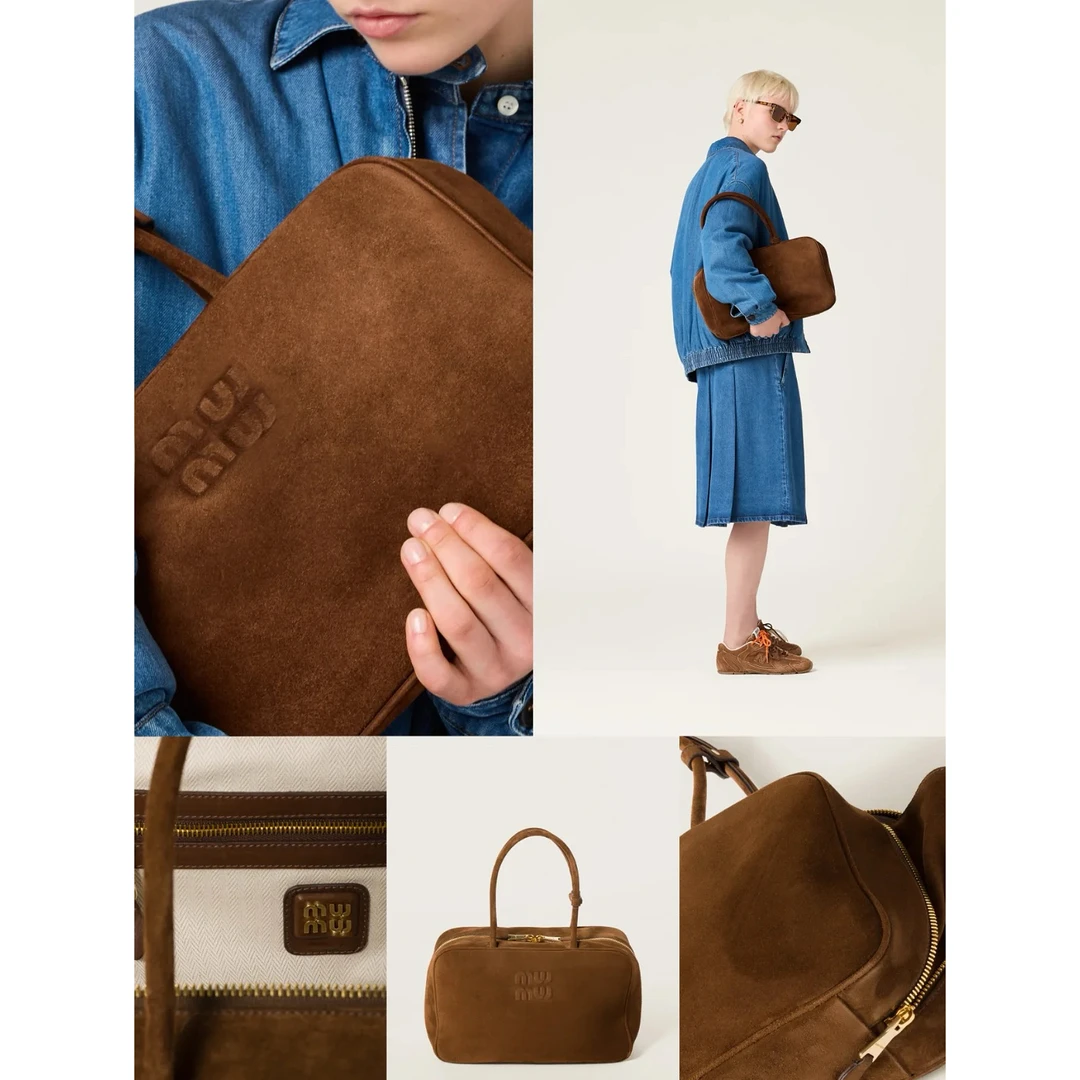 MY WANTS 休闲轻奢慵懒风女士手提包B2411-10