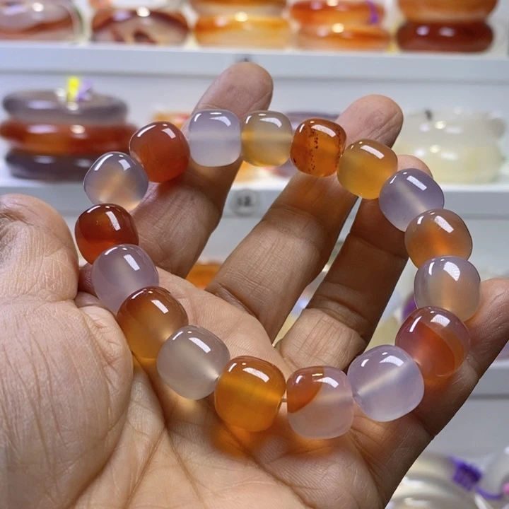 玛瑙/玉髓手链未镶嵌