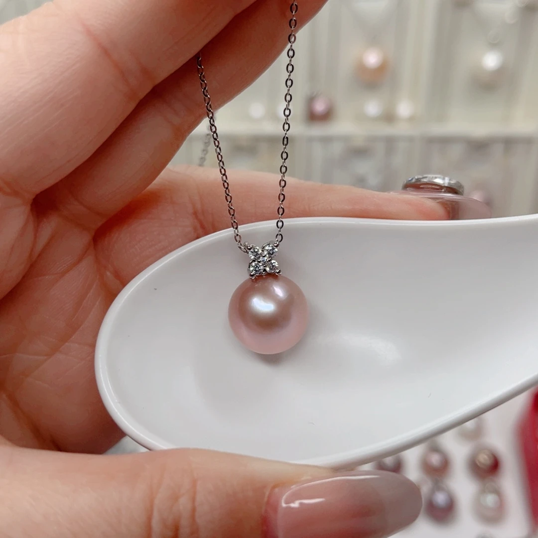 合金吊坠(赠链)淡水珍珠