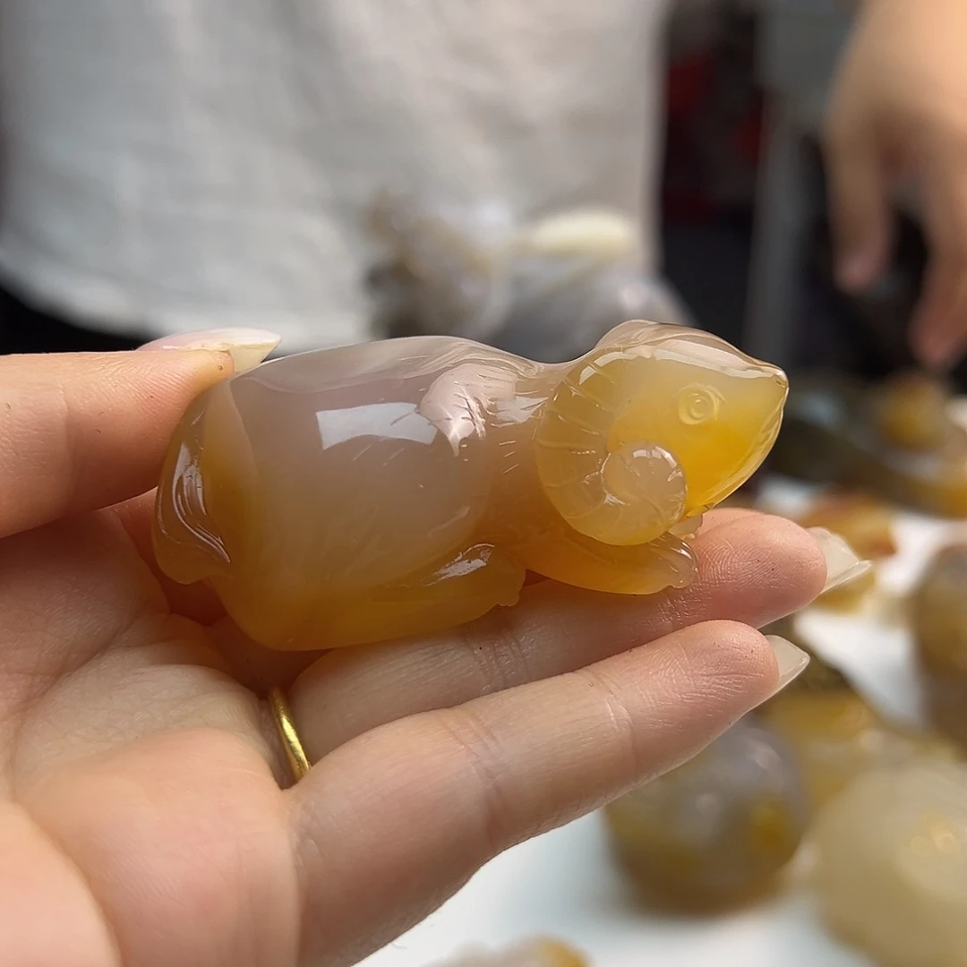 玛瑙/玉髓未镶嵌吊坠(不含链)