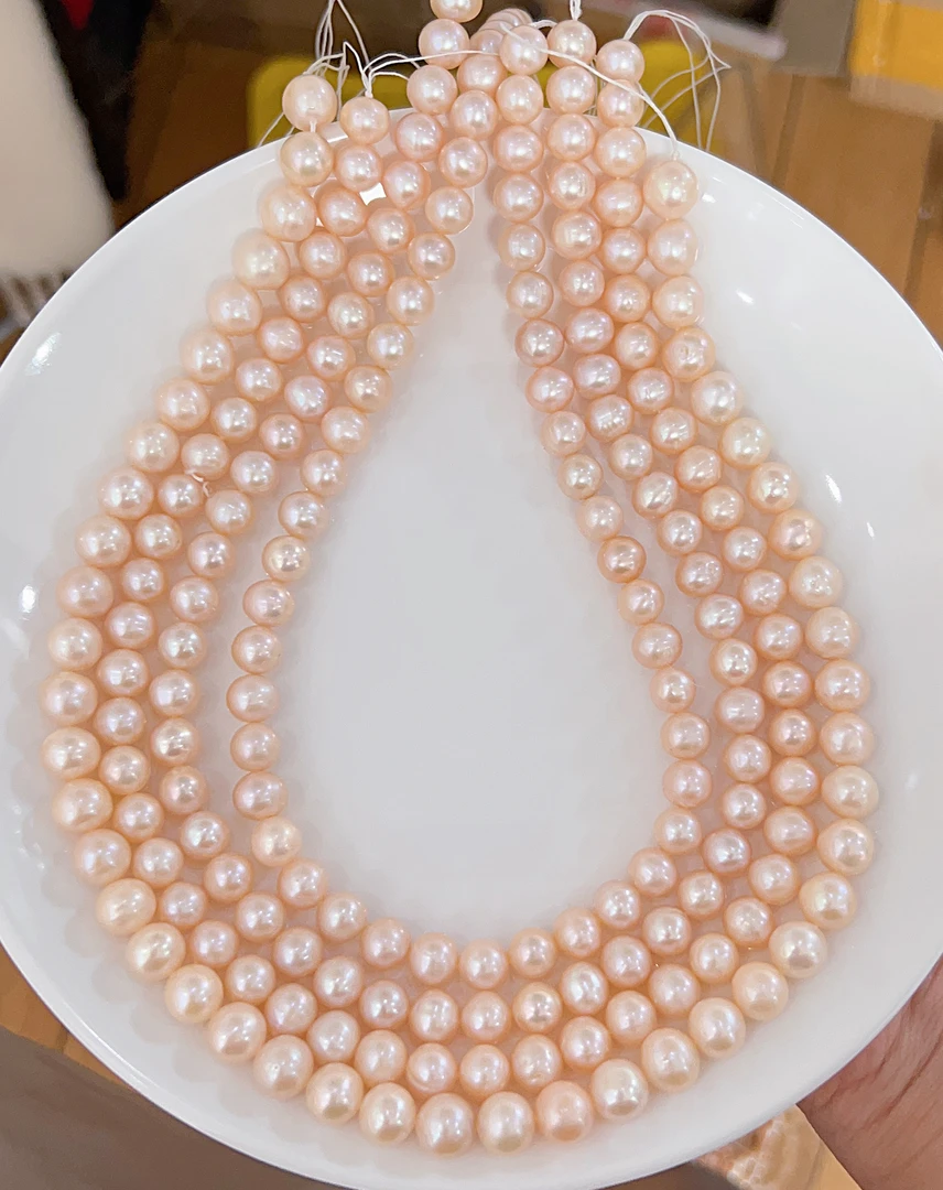 链子925银 21妈妈链仙气西柚嫩粉卡8.5-9.5项链