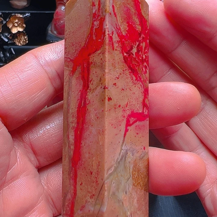 昌化鸡血石软玉底素章