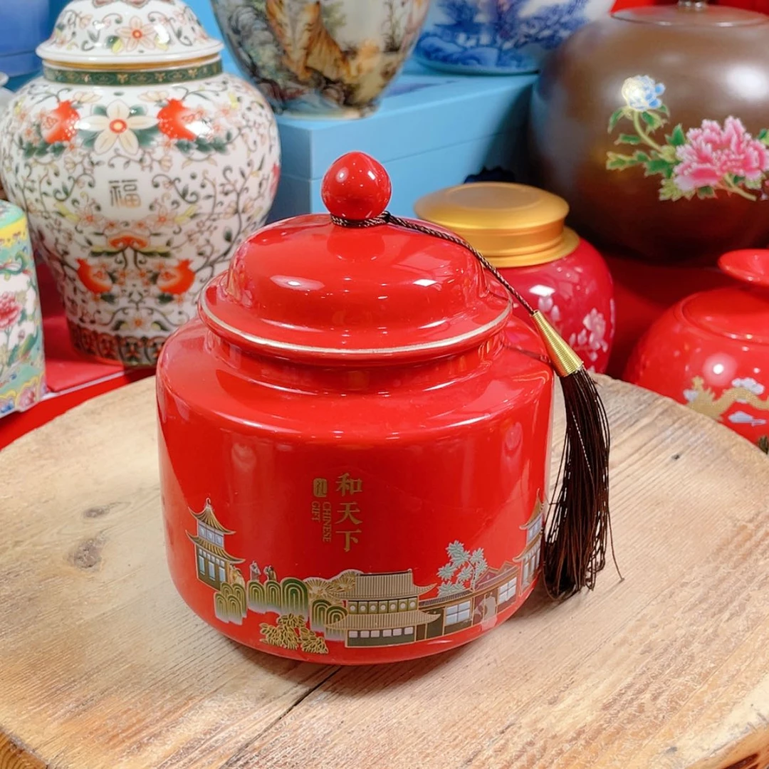 【闪购商品】罐陶瓷茶叶罐密封罐
