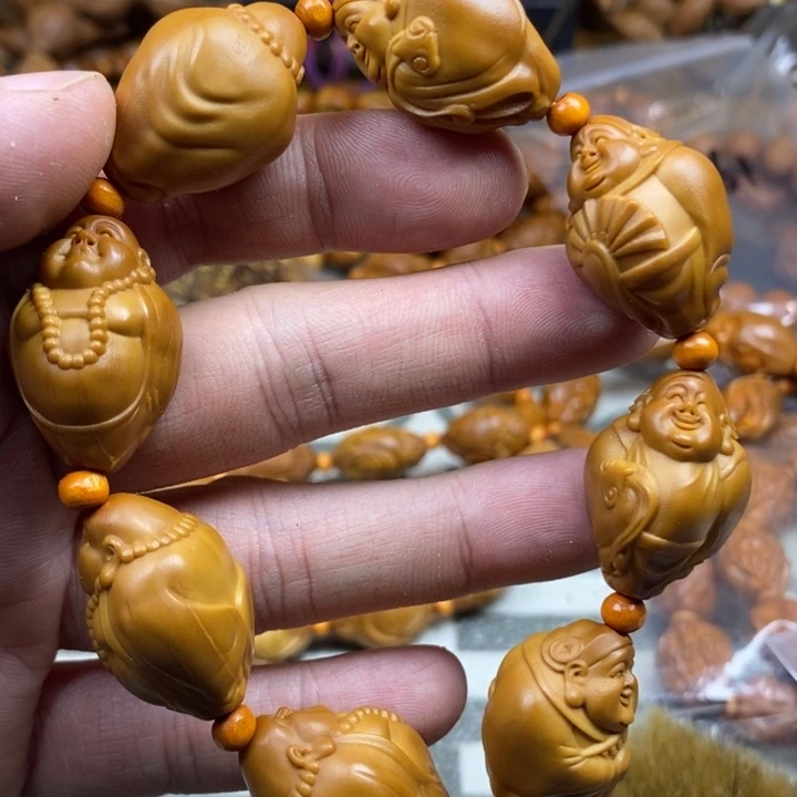手串/手链橄榄核橄榄核雕工艺手串