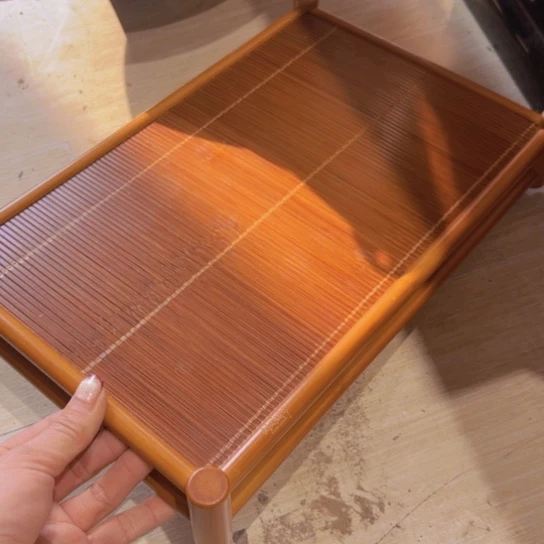 竹中古工艺品摆件