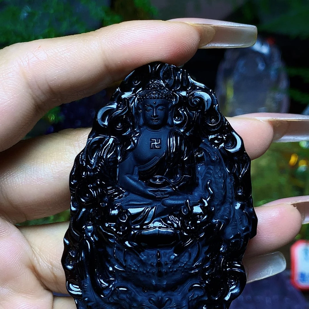 痞***放颈饰未镶嵌水晶天然