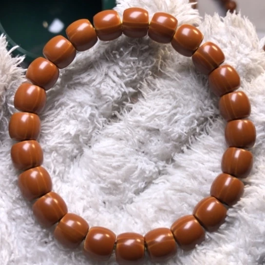 橄榄核吊坠9.4中断手串